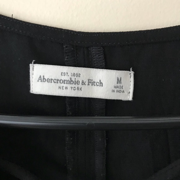 Black A&F lace up shift dress - Picture 6 of 6